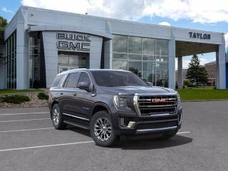 <b>Diesel Engine, Power Liftgate!</b><br> <br>   Whether youre carrying passengers, hauling cargo, or all of the above, this GMC Yukon is highly capable and up to the task. <br> <br>This GMC Yukon is a traditional full-size SUV thats thoroughly modern. With its truck-based body-on-frame platform, its every bit as tough and capable as a full size pickup truck. The handsome exterior and well-appointed interior are what make this SUV a desirable family hauler. This GMC Yukon sits above the competition in tech, features and aesthetics while staying capable and comfortable enough to take the whole family and a camper along for the adventure. <br> <br> This titan rush metallic SUV  has an automatic transmission and is powered by a  277HP 3.0L Straight 6 Cylinder Engine.<br> <br> Our Yukons trim level is SLT.  Stepping up to this Yukon SLT is a great choice as it comes perfectly paired with style and functionality. It comes loaded with premium features like a cooled leather seats, wireless charging, premium smooth riding suspension, an large 10.2 inch colour touchscreen featuring wireless Apple CarPlay, Android Auto and a Bose premium audio system, unique aluminum wheels, LED headlights and convenient side assist steps. This gorgeous SUV also includes a leather steering wheel, power liftgate, 12-way power front seats with lumbar support, 4G WiFi hotspot, GMC Connected Access, an HD rear view camera, remote engine start, Teen Driver Technology, front pedestrian braking, front and rear parking assist, lane keep assist with lane departure warning, tow/haul mode, trailering equipment, fog lamps and plenty of cargo room! This vehicle has been upgraded with the following features: Diesel Engine, Power Liftgate. <br><br> <br>To apply right now for financing use this link : <a href=https://www.taylorautomall.com/finance/apply-for-financing/ target=_blank>https://www.taylorautomall.com/finance/apply-for-financing/</a><br><br> <br/>    6.09% financing for 84 months. <br> Buy this vehicle now for the lowest bi-weekly payment of <b>$655.94</b> with $0 down for 84 months @ 6.09% APR O.A.C. ( Plus applicable taxes -  Plus applicable fees   / Total Obligation of $119381  ).  Incentives expire 2024-04-30.  See dealer for details. <br> <br><br> Come by and check out our fleet of 80+ used cars and trucks and 160+ new cars and trucks for sale in Kingston.  o~o