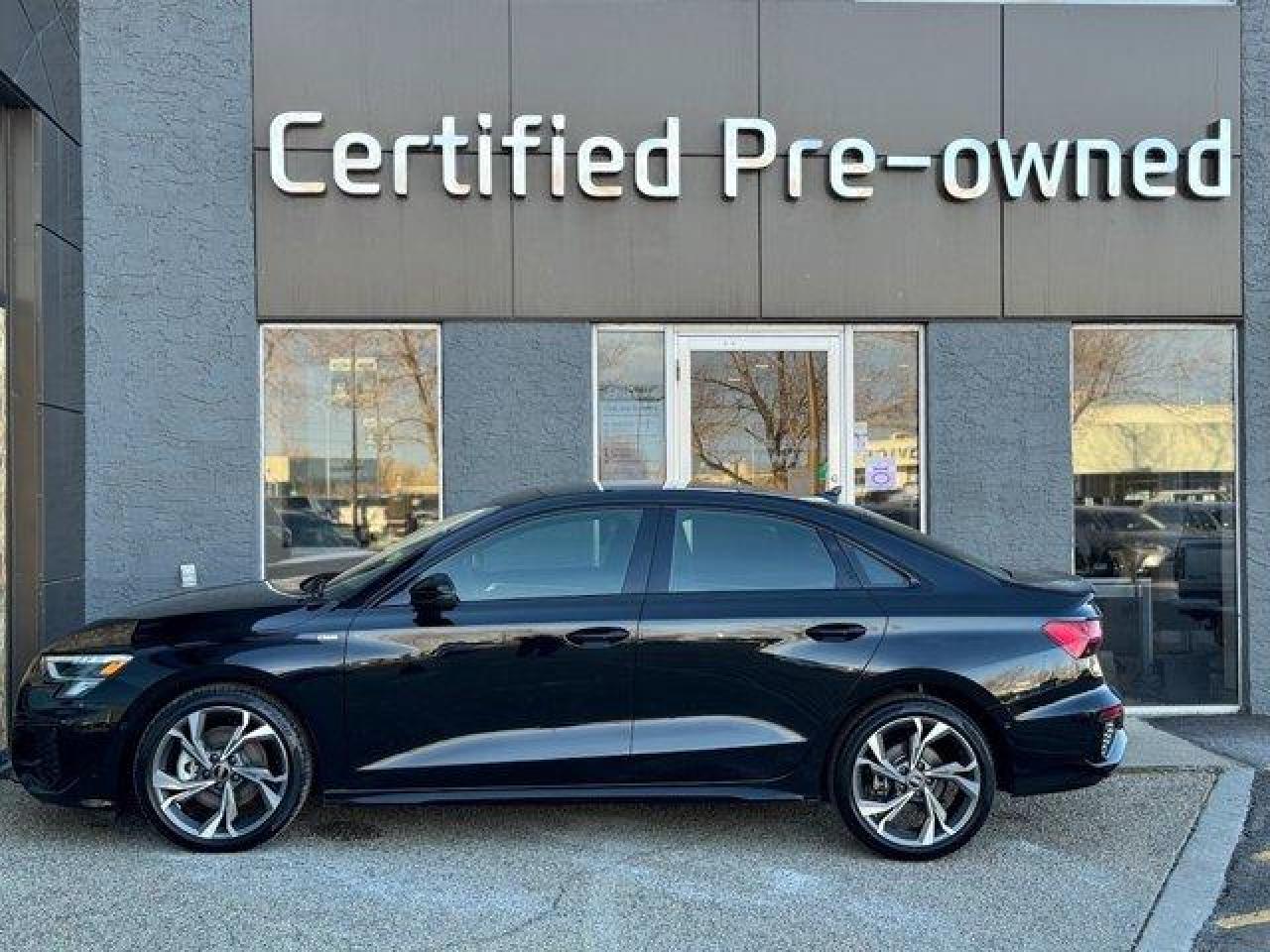 Used 2022 Audi A3 Sedan TECHNIK w/ S LINE / BANG & OLUFSEN / TOP MODEL for sale in Calgary, AB