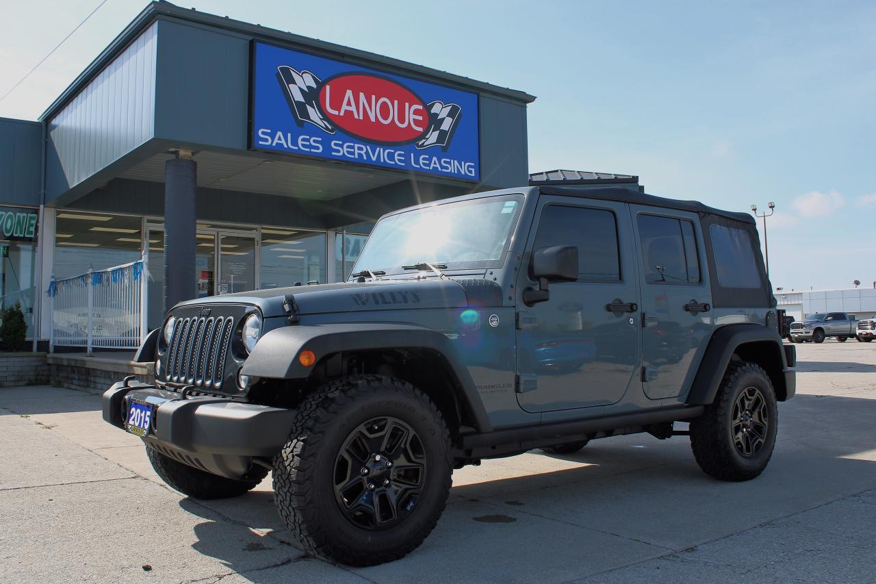 2015 Jeep Wrangler 4WD 4dr Willys Wheeler *Ltd Avail*