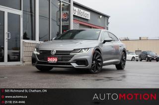 <p>Our luxurious 2020 Volkswagen Arteon Execline 4MOTION Sedan is a dynamic style leader in Pyrite Silver Metallic! Powered by a TurboCharged 2.0 Litre 4 Cylinder that offers 268hp matched to paddle-shifted 8 Speed Automatic transmission for brisk acceleration. This Front Wheel Drive sedan is equipped with Adaptive Chassis Control and Driving Mode Selection for confident performance you can fine-tune on the go, and it sees approximately 8.1L/100km on the highway. Inspired by sports cars, our Arteon shows a coupe-like profile with LED lighting, adaptive headlamps, a sunroof, a sporty Execline front fender, bold 20-inch alloy wheels, and a hands-free trunk. Enjoy incredible comfort in the Execline cabin with leather heated/ventilated front and heated rear seats, a massage function for the driver, a heated leather steering wheel, remote start, stainless steel pedal caps, and tri-zone automatic climate control. The Volkswagen Digital Cockpit driver display further enhances the ride to go with an 8-inch touchscreen, full-color navigation, Android Auto, Apple CarPlay, Bluetooth, WiFi compatibility, and a Dynaudio sound system. Volkswagen offers peace of mind with a rearview camera, a blind-spot monitor, automatic parking assistance, adaptive cruise control, and automatic emergency braking. Our Arteon Execline is a timeless classic that's ready for you right now! Save this Page and Call for Availability. We Know You Will Enjoy Your Test Drive Towards Ownership! Errors and omissions excepted Good Credit, Bad Credit, No Credit - All credit applications are 100% processed! Let us help you get your credit started or rebuilt with our experienced team of professionals. Good credit? Let us source the best rates and loan that suits you. Same day approval! No waiting! Experience the difference at Chatham's award winning Pre-Owned dealership 3 years running! All vehicles are sold certified and e-tested, unless otherwise stated. Helping people get behind the wheel since 1999! If we don't have the vehicle you are looking for, let us find it! All cars serviced through our onsite facility. Servicing all makes and models. We are proud to serve southwestern Ontario with quality vehicles for over 16 years! Can't make it in? No problem! Take advantage of our NO FEE delivery service! Chatham-Kent, Sarnia, London, Windsor, Essex, Leamington, Belle River, LaSalle, Tecumseh, Kitchener, Cambridge, waterloo, Hamilton, Oakville, Toronto and the GTA.</p>