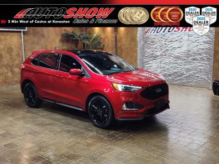 Used 2022 Ford Edge ST Line w/ 12-Inch Screen, Pano Roof, Htd Lthr, Nav! for sale in Winnipeg, MB