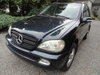 Used 2002 Mercedes-Benz ML 320 DOC FEE ONLY $195. for sale in Surrey, BC