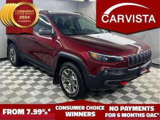 Used 2020 Jeep Cherokee Trailhawk Elite 4x4 - NO ACCIDENTS/LOCAL VEHICLE - for sale in Winnipeg, MB