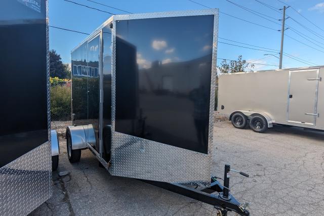 2023 Canadian Trailer Company 6x10 V-Nose Cargo Trailer Steel Single Axle Photo3