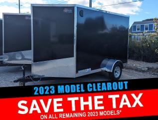 New 2023 Canadian Trailer Company 6x10 V-Nose Cargo Trailer Steel Single Axle for sale in Guelph, ON