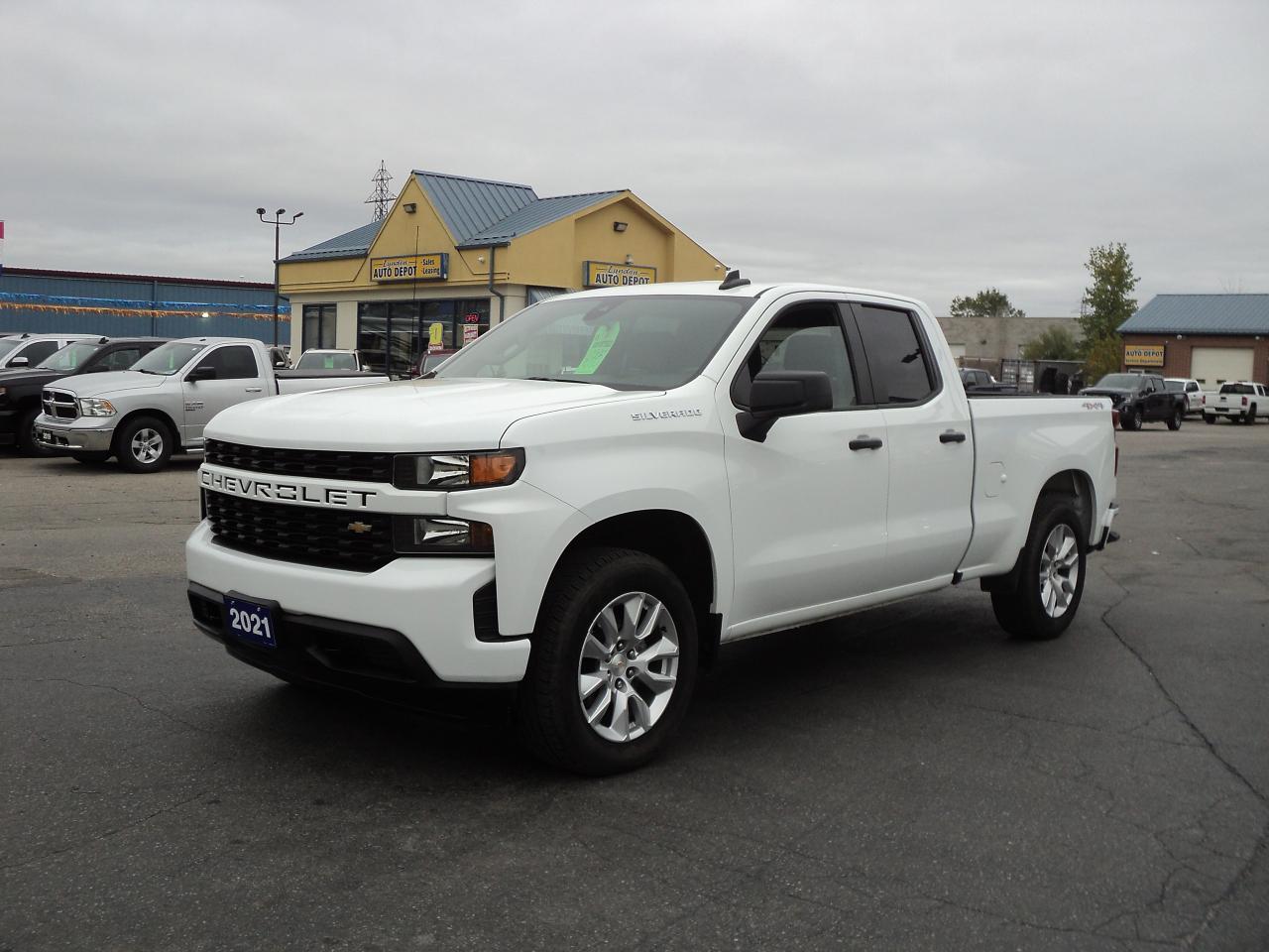 2021 Chevrolet Silverado 1500 Custom DoubleCab 4x4 5.3L 6'7"Box BackUpCam