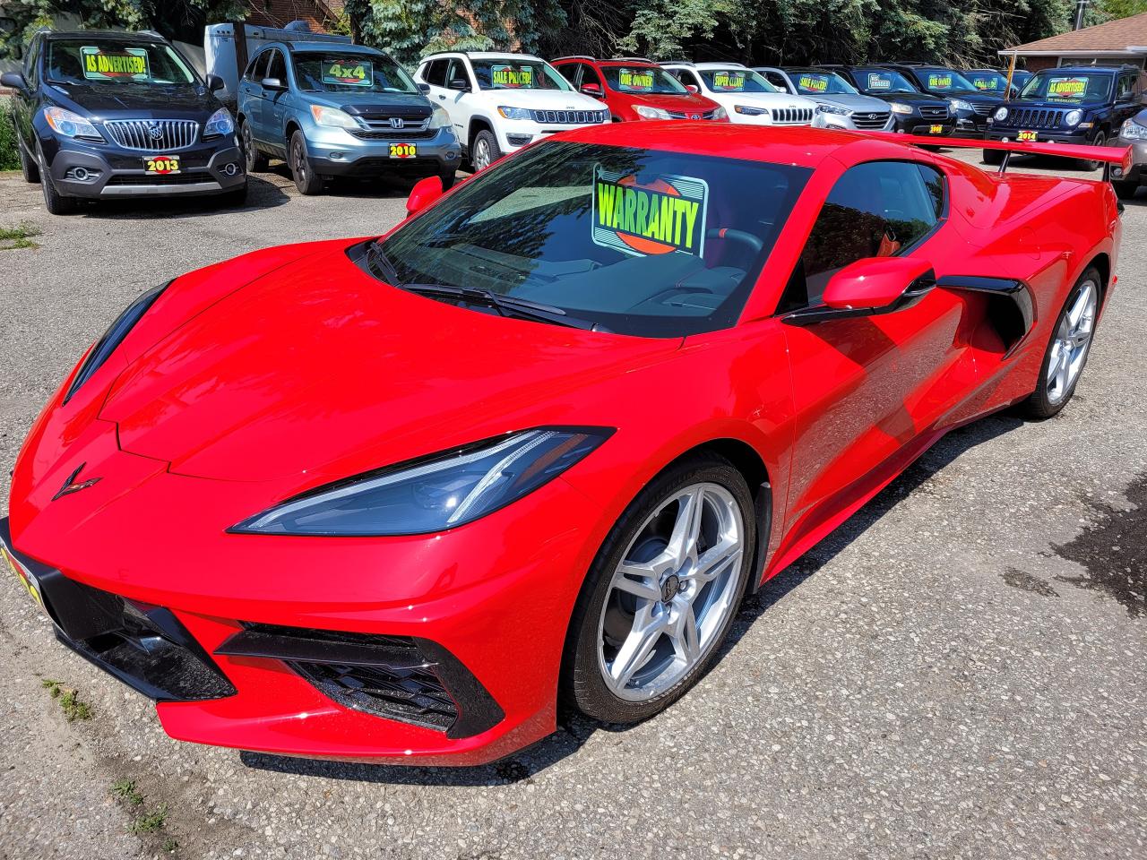 Used 2023 Chevrolet Corvette 2DR STINGRAY CPE W/1LT *70th Ann* Clean CarFax! for sale in Rockwood, ON