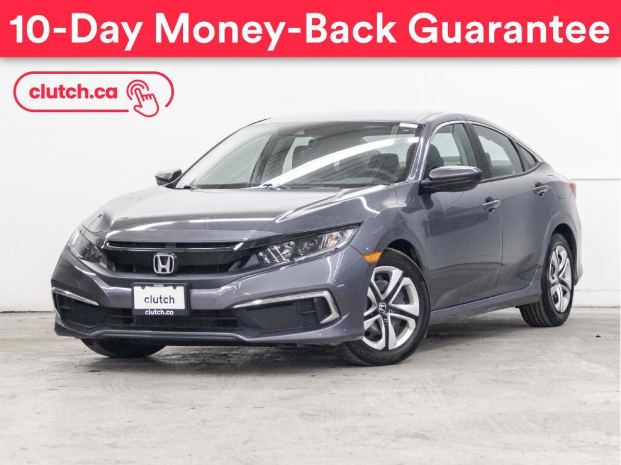 Used 2019 Honda Civic Sedan LX w/ Apple CarPlay & Android Auto, Adaptive Cruise, A/C for sale in Toronto, ON