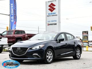 ***4 New Tires*** ***New Brakes Front & Rear***

The 2015 Mazda MAZDA3 GX is an ideal choice for those looking for a reliable and efficient vehicle. It offers an array of features such as Audio Voice Control and Power Locks Automatic, making it a convenient option for commuters. The vehicle is responsive and powerful, offering a smooth ride no matter the terrain. The cabin is spacious, comfortable, and stylish, providing a pleasant driving experience. The fuel economy is excellent, so you can save on gas and reduce your carbon footprint. Safety features are top-notch, so you can feel secure on the road. With all these features, the Mazda MAZDA3 GX is an outstanding choice for anyone looking for an impressive and dependable vehicle.

G. D. Coates - The Original Used Car Superstore!
 
  Our Financing: We have financing for everyone regardless of your history. We have been helping people rebuild their credit since 1973 and can get you approvals other dealers cant. Our credit specialists will work closely with you to get you the approval and vehicle that is right for you. Come see for yourself why were known as The Home of The Credit Rebuilders!
 
  Our Warranty: G. D. Coates Used Car Superstore offers fully insured warranty plans catered to each customers individual needs. Terms are available from 3 months to 7 years and because our customers come from all over, the coverage is valid anywhere in North America.
 
  Parts & Service: We have a large eleven bay service department that services most makes and models. Our service department also includes a cleanup department for complete detailing and free shuttle service. We service what we sell! We sell and install all makes of new and used tires. Summer, winter, performance, all-season, all-terrain and more! Dress up your new car, truck, minivan or SUV before you take delivery! We carry accessories for all makes and models from hundreds of suppliers. Trailer hitches, tonneau covers, step bars, bug guards, vent visors, chrome trim, LED light kits, performance chips, leveling kits, and more! We also carry aftermarket aluminum rims for most makes and models.
 
  Our Story: Family owned and operated since 1973, we have earned a reputation for the best selection, the best reconditioned vehicles, the best financing options and the best customer service! We are a full service dealership with a massive inventory of used cars, trucks, minivans and SUVs. Chrysler, Dodge, Jeep, Ford, Lincoln, Chevrolet, GMC, Buick, Pontiac, Saturn, Cadillac, Honda, Toyota, Kia, Hyundai, Subaru, Suzuki, Volkswagen - Weve Got Em! Come see for yourself why G. D. Coates Used Car Superstore was voted Barries Best Used Car Dealership!