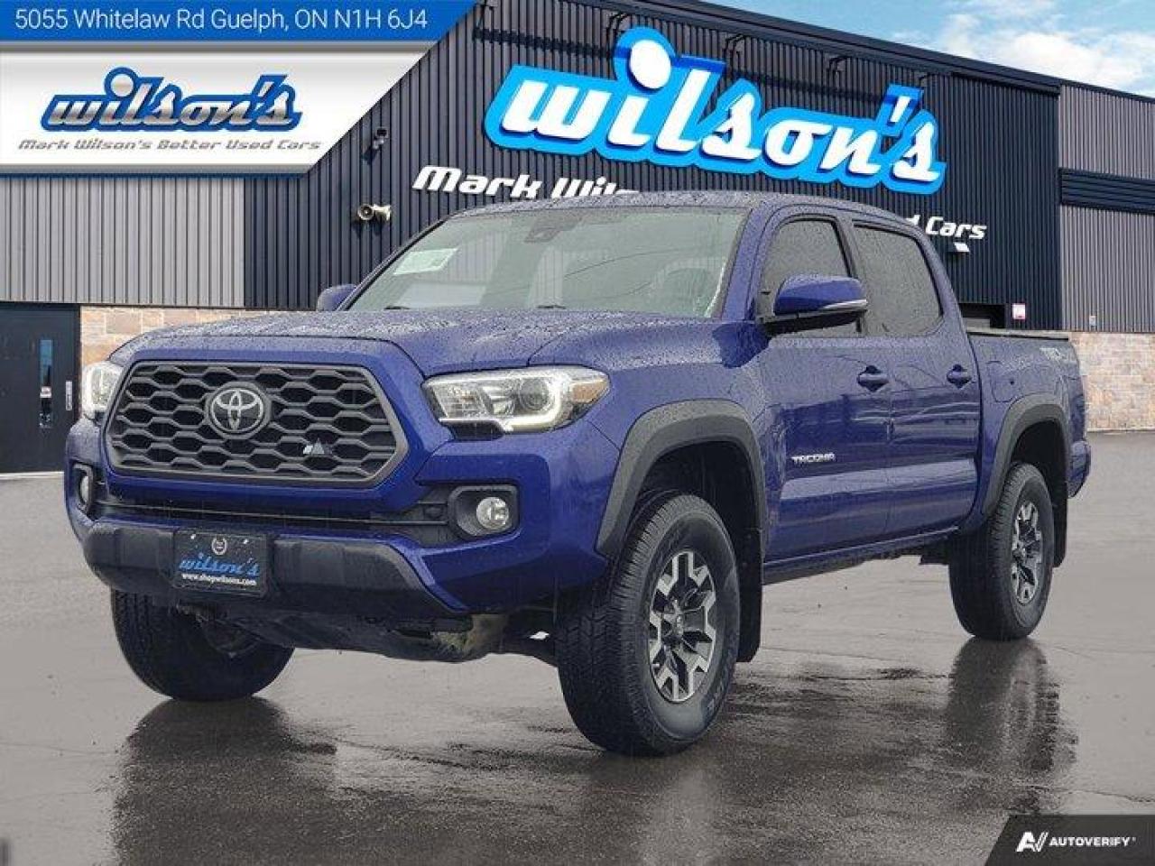 Used 2022 Toyota Tacoma TRD Off-Road Double Cab 4x4 - Navigation, Radar Cruise, Heated Seats, CarPlay, Hitch, New Tires ! for sale in Guelph, ON