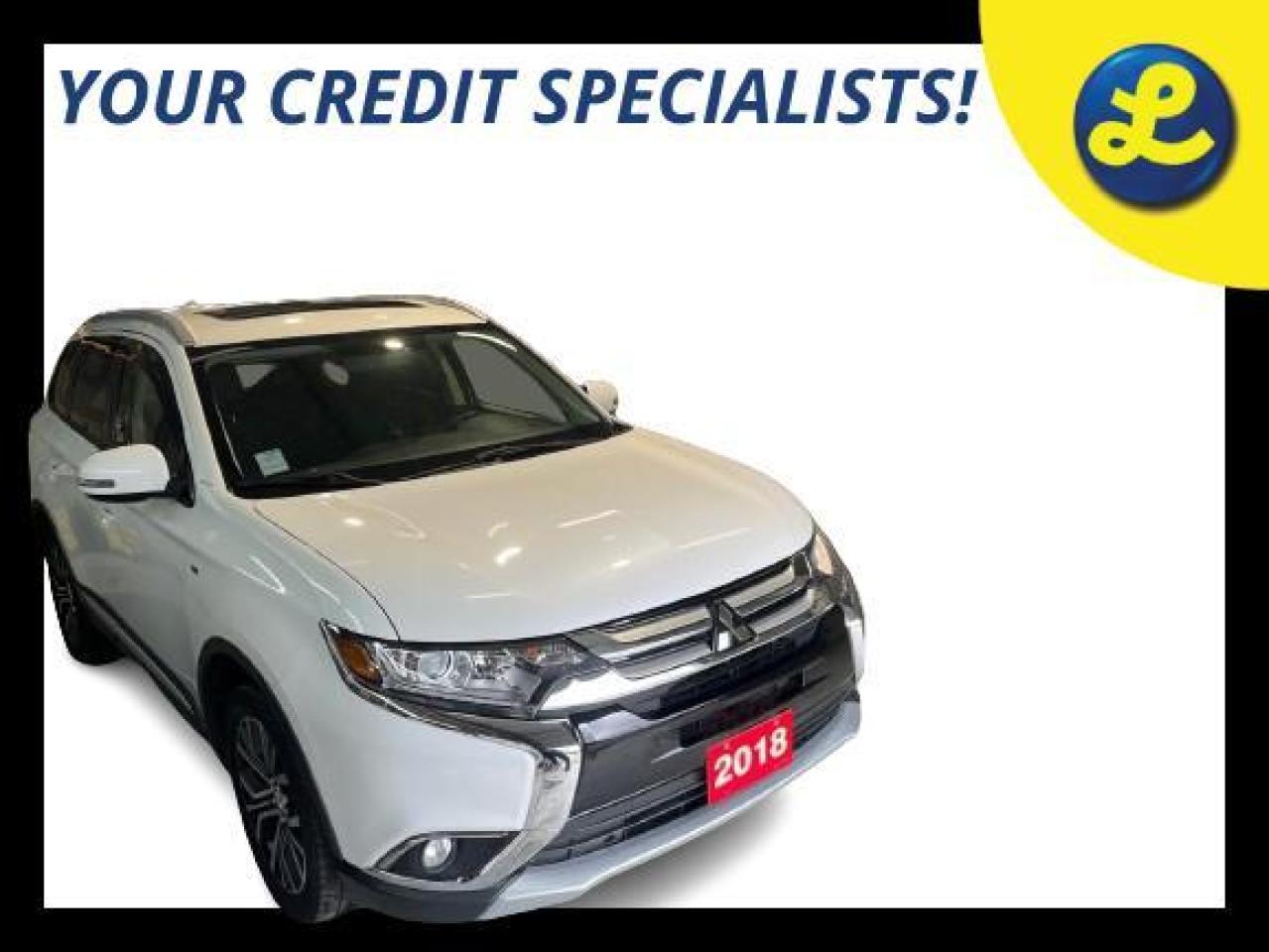 Used 2018 Mitsubishi Outlander 4WD * Sunroof * 7 passenger * Mode selector 4wd/eco/auto/lock * Heated front seats * Am/Fm Display audio W/Android Auto and Apple CarPlay * Dual zone for sale in Cambridge, ON
