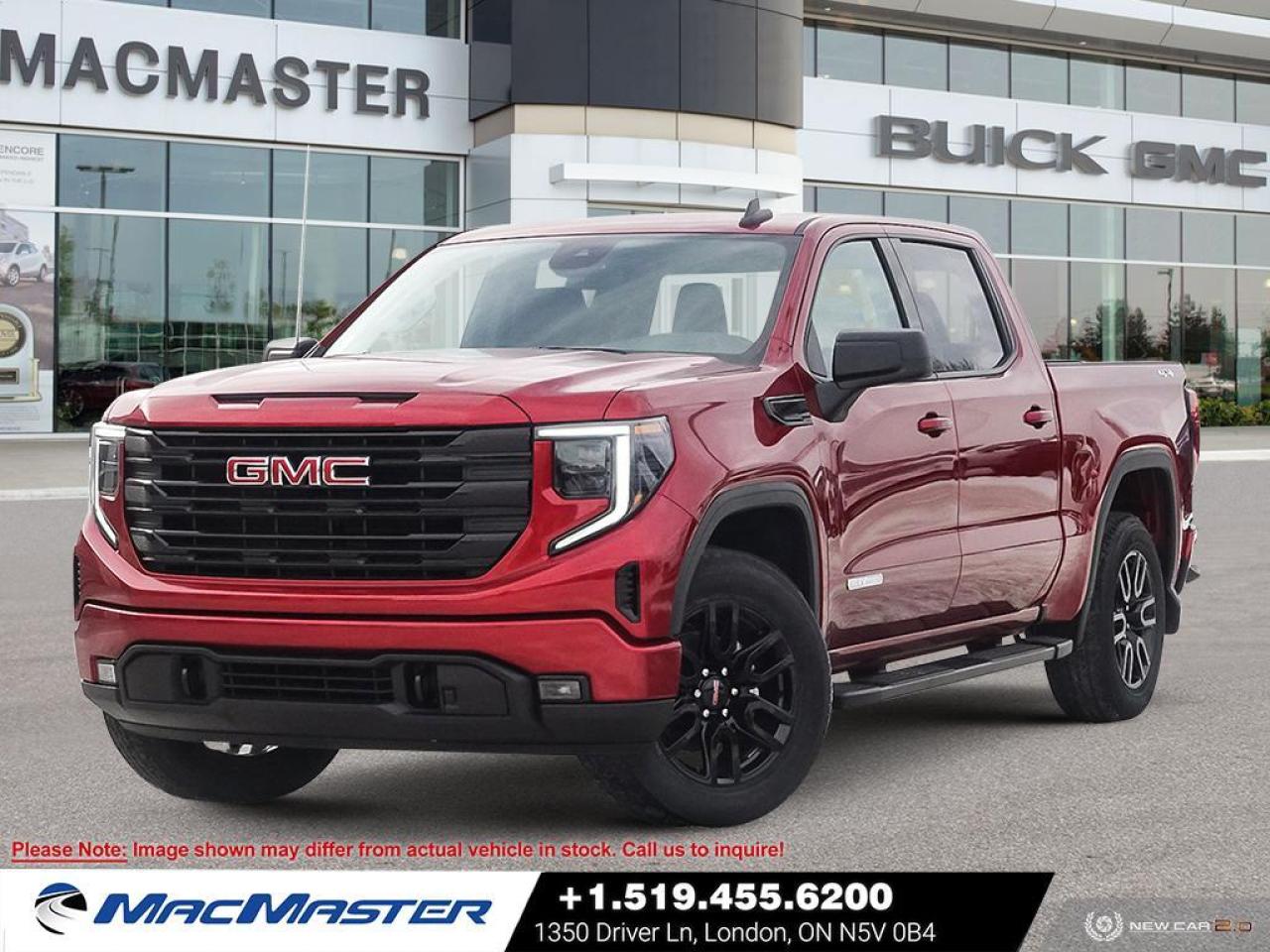 New 2024 GMC Sierra 1500 Elevation V8 | 4X4 | SPRAY ON BEDLINER | TRAILERING PKG | ONSTAR | WI-FI HOTSPOT for sale in London, ON