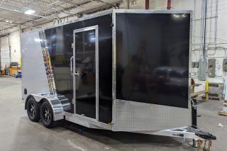 New 2024 Canadian Trailer Company 7x14 V Nose Cargo Trailer Aluminum Tandem Axle for sale in Guelph, ON