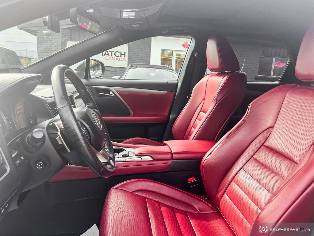 2018 Lexus RX 350 F-SPORT / RED LEATHER / NAV / PANO SUNROOF - Photo #11