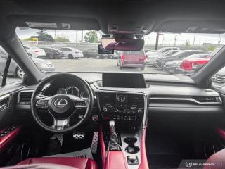 2018 Lexus RX 350 F-SPORT / RED LEATHER / NAV / PANO SUNROOF - Photo #13