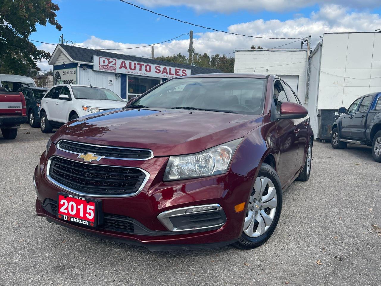 2015 Chevrolet Cruze BT/GAS SAVER/LT/CERTIFIED PRE OWNED. - Photo #1