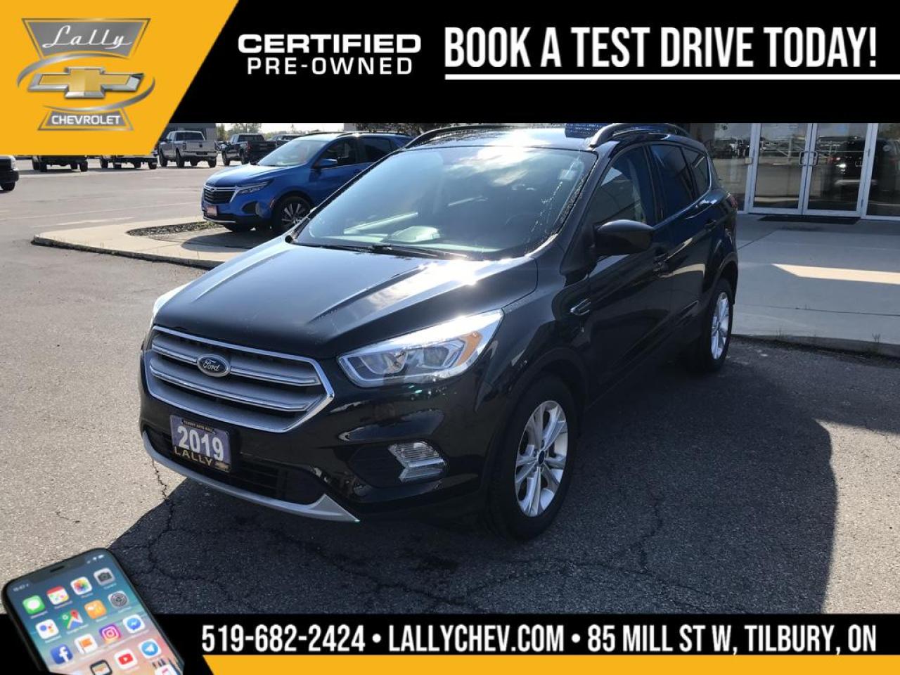 Used 2019 Ford Escape SEL, 4D SPORT UTILITY, FWD, LOW KM'S, LEATHER INTE for sale in Tilbury, ON