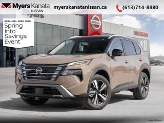 <b>Leather Seats,  Navigation,  360 Camera,  Moonroof,  Power Liftgate!</b><br> <br> <br> <br>  The Rogue is built to serve as a well-rounded crossover, with rugged design, a comfortable ride and modern interior tech. <br> <br>Nissan was out for more than designing a good crossover in this 2024 Rogue. They were designing an experience. Whether your adventure takes you on a winding mountain path or finding the secrets within the city limits, this Rogue is up for it all. Spirited and refined with space for all your cargo and the biggest personalities, this Rogue is an easy choice for your next family vehicle.<br> <br> This 2t-baja/black SUV  has an automatic transmission and is powered by a  201HP 1.5L 3 Cylinder Engine.<br> <br> Our Rogues trim level is SL. Stepping up to this Rogue SL rewards you with 19-inch alloy wheels, leather upholstery, heated rear seats, a power moonroof, a power liftgate for rear cargo access, adaptive cruise control and ProPilot Assist. Also standard include heated front heats, a heated leather steering wheel, mobile hotspot internet access, proximity key with remote engine start, dual-zone climate control, and a 12.3-inch infotainment screen with NissanConnect, Apple CarPlay, and Android Auto. Safety features also include HD Enhanced Intelligent Around View Monitoring, lane departure warning, blind spot detection, front and rear collision mitigation, and rear parking sensors. This vehicle has been upgraded with the following features: Leather Seats,  Navigation,  360 Camera,  Moonroof,  Power Liftgate,  Adaptive Cruise Control,  Alloy Wheels. <br><br> <br/>    5.74% financing for 84 months. <br> Payments from <b>$684.09</b> monthly with $0 down for 84 months @ 5.74% APR O.A.C. ( Plus applicable taxes -  $621 Administration fee included. Licensing not included.    ).  Incentives expire 2024-04-30.  See dealer for details. <br> <br><br> Come by and check out our fleet of 50+ used cars and trucks and 90+ new cars and trucks for sale in Kanata.  o~o
