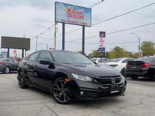 Used 2021 Honda Civic Sedan SUNROOF H-SEATS R-CAM MINT! WE FINANCE ALL CREDIT! for sale in London, ON