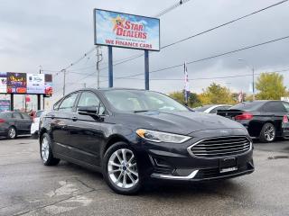 Used 2020 Ford Fusion Hybrid SEL HYBRID NAV LEATHER LOW KM WE FINANCE ALL CREDI for sale in London, ON