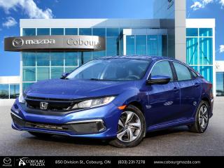 <html><body><div>2021 Honda Civic LX Aegean Blue   </div><div>"value priced former daily rental', Black Cloth.</div><div> </div><div>Recent Arrival!</div><div> </div><div>2.0L I4 DOHC 16V i-VTEC CVT FWD</div><div> </div><div> </div><div>Cobourg Mazda offers many automotive products and services. When you visit our store, what you can expect is quality both in our selection of pre-owned vehicles and from our world-class sales team. We offer Market Based Pricing</div></body></html>