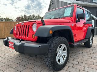 <p>2013 JEEP WRANGLER SPORT LOW LOW KMS!!! 3.6L V6, AUTOMATIC, NO ACCIDENTS CANADIAN VEHICLE, TEXT OR CALL 519-816-3513 OR EMAIL PREOWNEDCARSHOP@GMAIL.COM JEEP COMES FULLY CERTIFIED. FINANCING AVAILABLE FOR ALL CREDIT SITUATIONS. WE WORK DOZENS OF LENDERS TO GET YOU THE BEST RATE AVAILABLE!!</p>