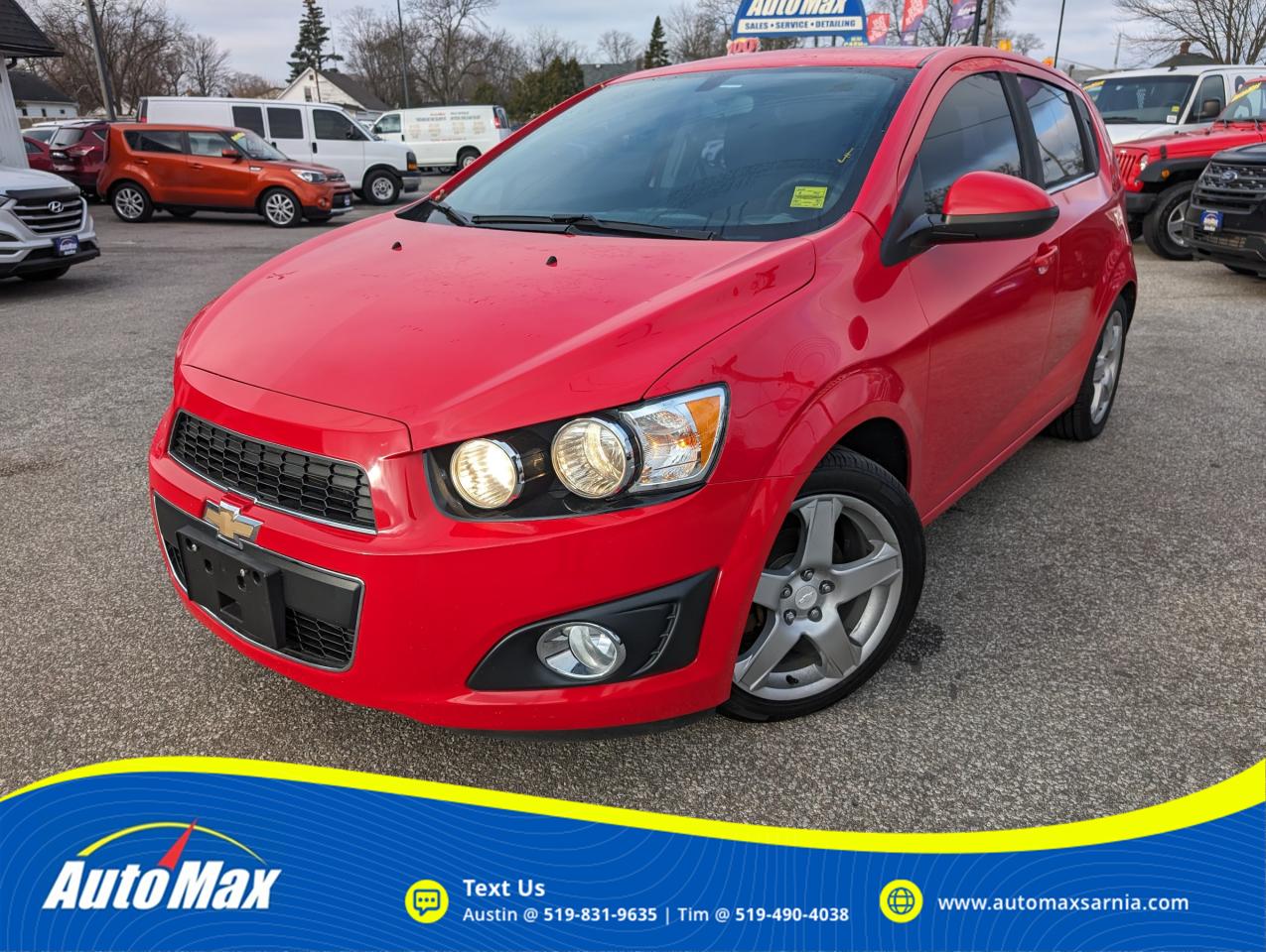 Used 2016 Chevrolet Sonic LT Auto HEATED SEATS & SUNROOF!! for sale in Sarnia, ON