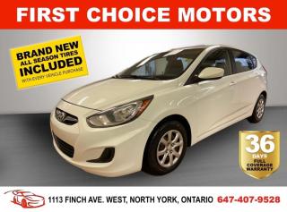 Used 2016 Hyundai Accent SE ~AUTOMATIC, FULLY CERTIFIED WITH WARRANTY!!!~ for sale in North York, ON