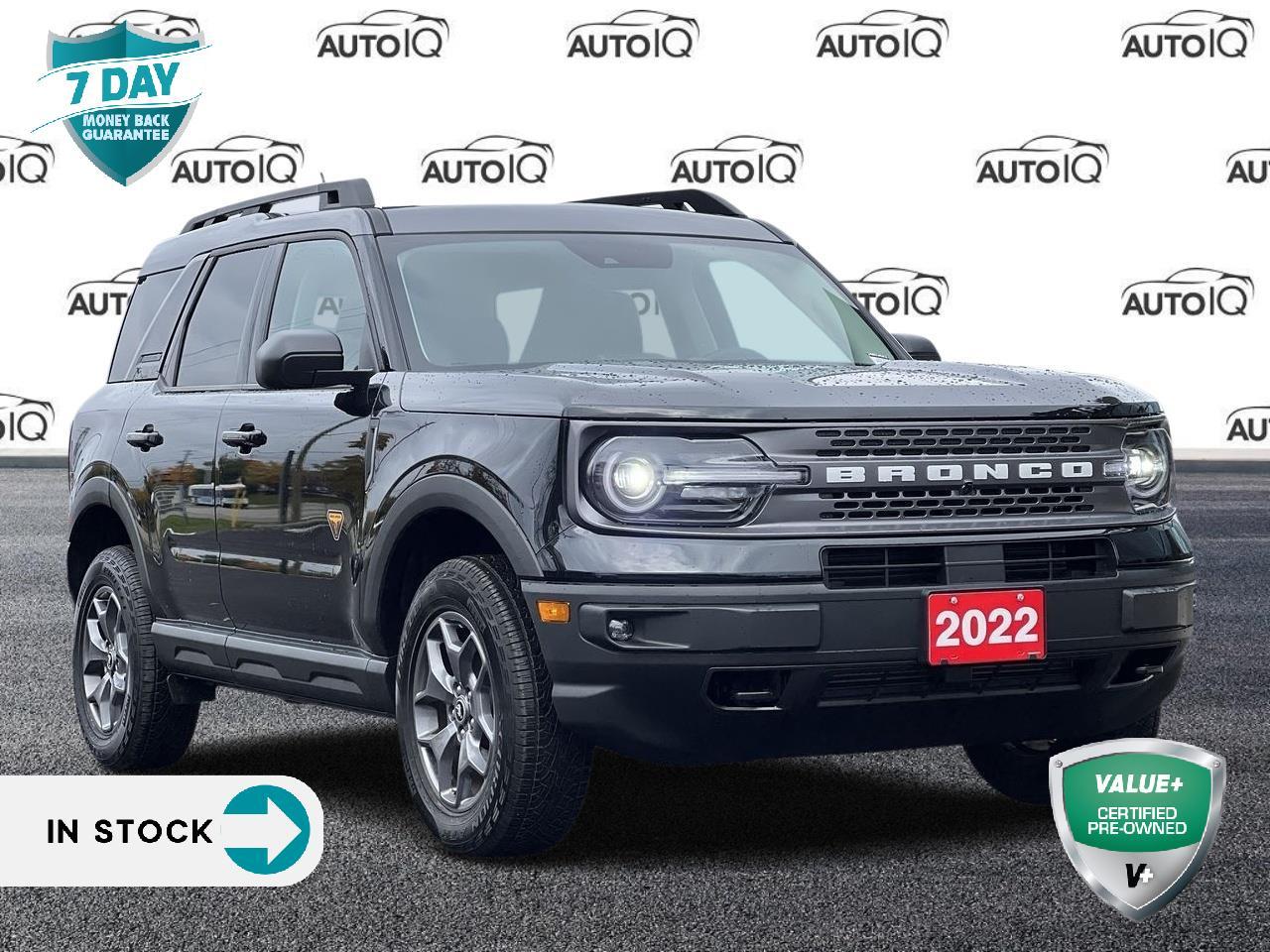 Used 2022 Ford Bronco Sport Badlands HEATED SEATS AND WHEEL | ADAPTIVE CRUISE | NAVIGATION for sale in Kitchener, ON