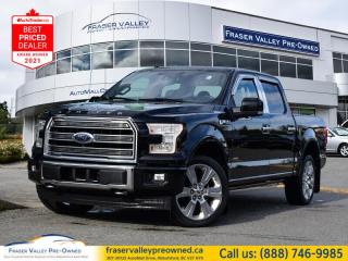 Used 2017 Ford F-150 Limited  - Navigation -  Leather Seats - $228.24 / for sale in Abbotsford, BC