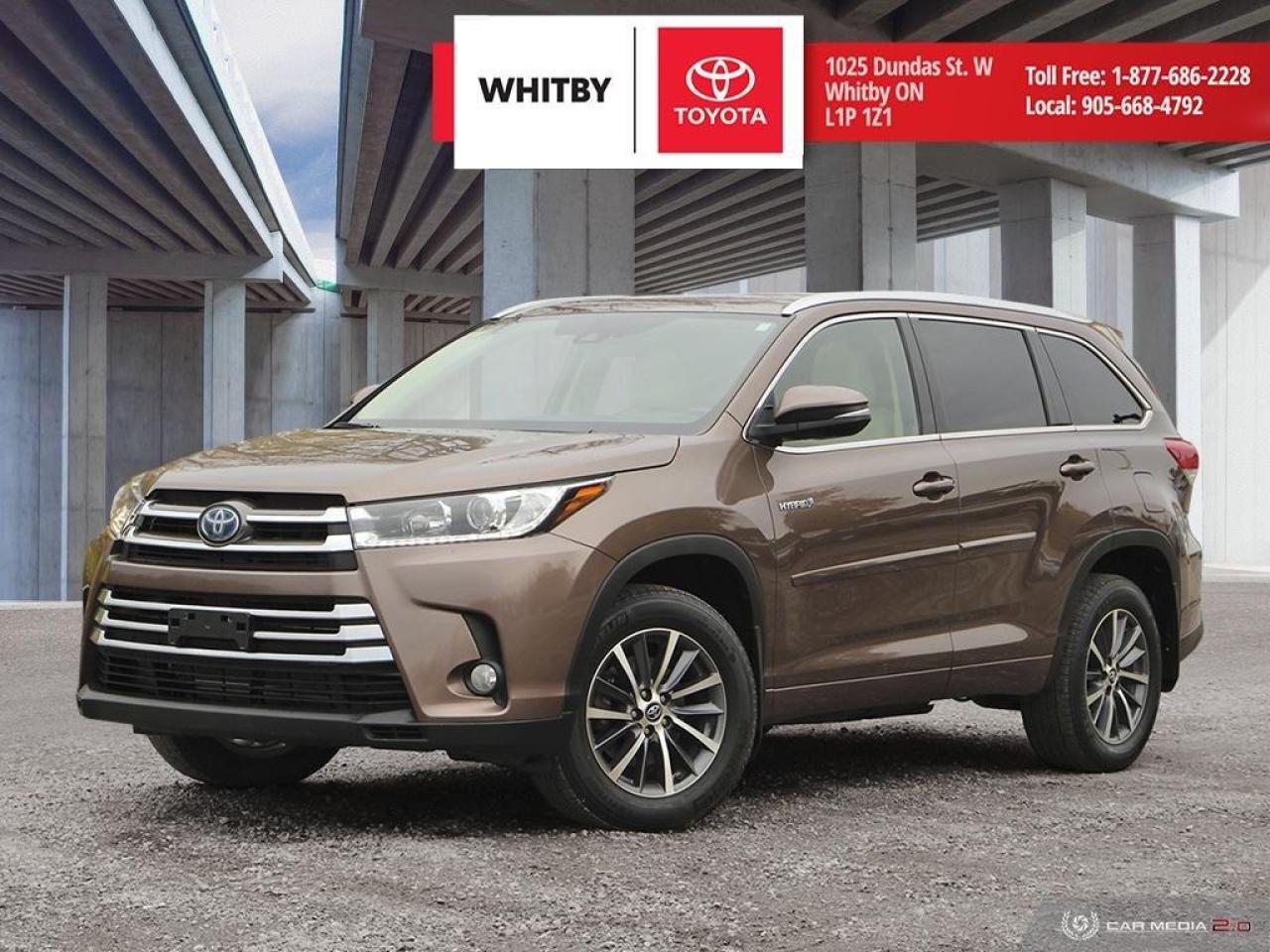 Used 2018 Toyota Highlander HYBRID XLE for sale in Whitby, ON