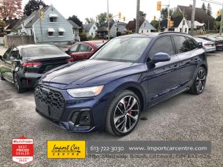 Used 2022 Audi SQ5 3.0T Technik LEATHER, PANO ROOF, BLACK OPTICS, NAV for sale in Ottawa, ON