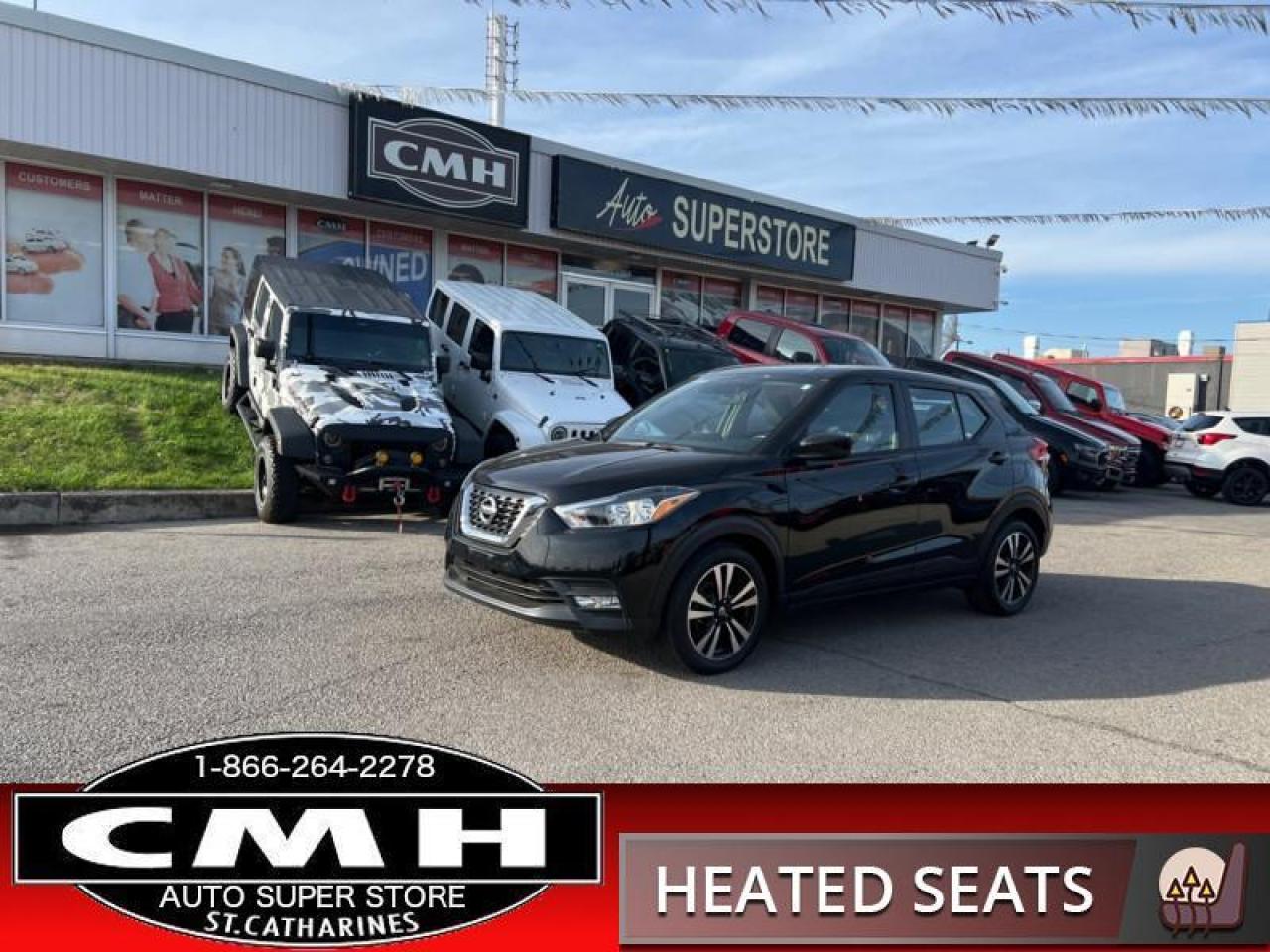 Used 2019 Nissan Kicks SV  APPLE-CP CAM HTD-SEATS 17-AL for sale in St. Catharines, ON