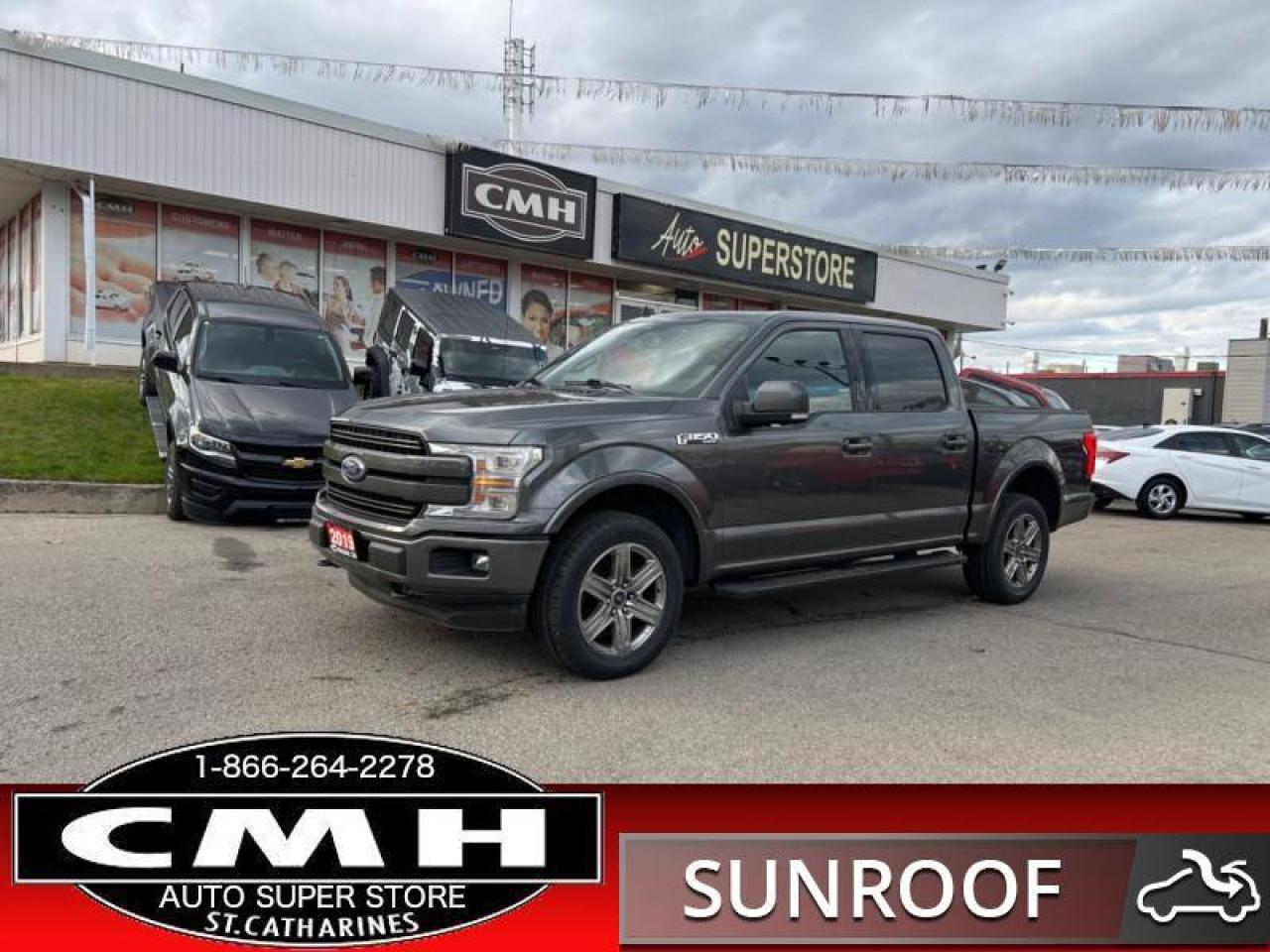2019 Ford F-150 Lariat   SUNROOF COLD-SEATS BLIND-SPOT