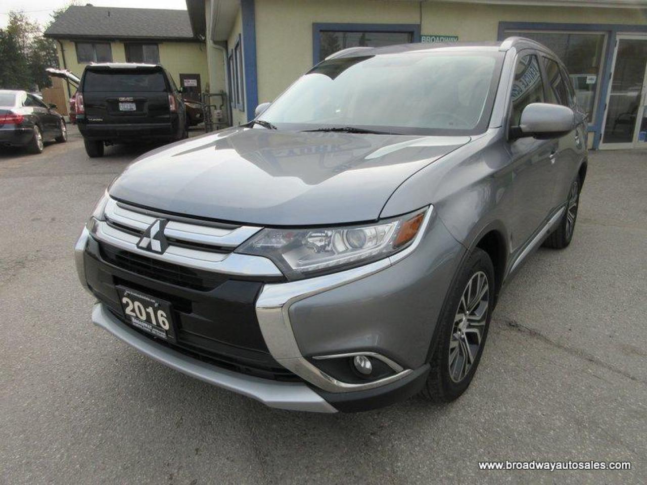 Used 2016 Mitsubishi Outlander ALL-WHEEL-CONTROL TOURING-EDITION 5 PASSENGER 2.4L - DOHC.. ECO-MODE-SELECT.. HEATED SEATS.. BACK-UP CAMERA.. POWER SUNROOF.. KEYLESS ENTRY.. for sale in Bradford, ON