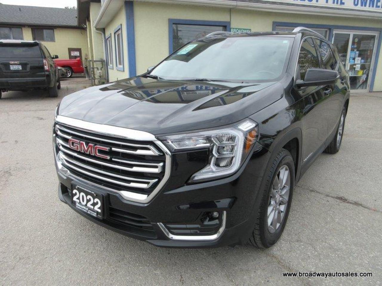 Used 2022 GMC Terrain ALL-WHEEL DRIVE SLT-2-MODEL 5 PASSENGER 1.4L - TURBO.. NAVIGATION.. PANORAMIC SUNROOF.. LEATHER.. HEATED SEATS & WHEEL.. POWER TAILGATE.. for sale in Bradford, ON