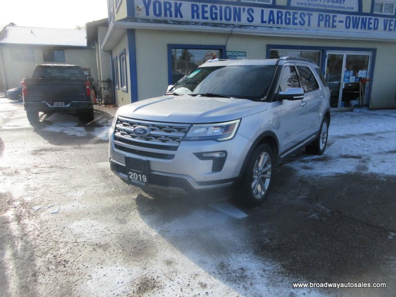 2019 Ford Explorer FOUR-WHEEL DRIVE LIMITED-EDITION 7 PASSENGER 2.3L - ECO-BOOST.. BENCH & 3RD ROW.. NAVIGATION.. DUAL SUNROOF.. LEATHER.. HEATED/AC SEATS.. SONY AUDIO.. Photo