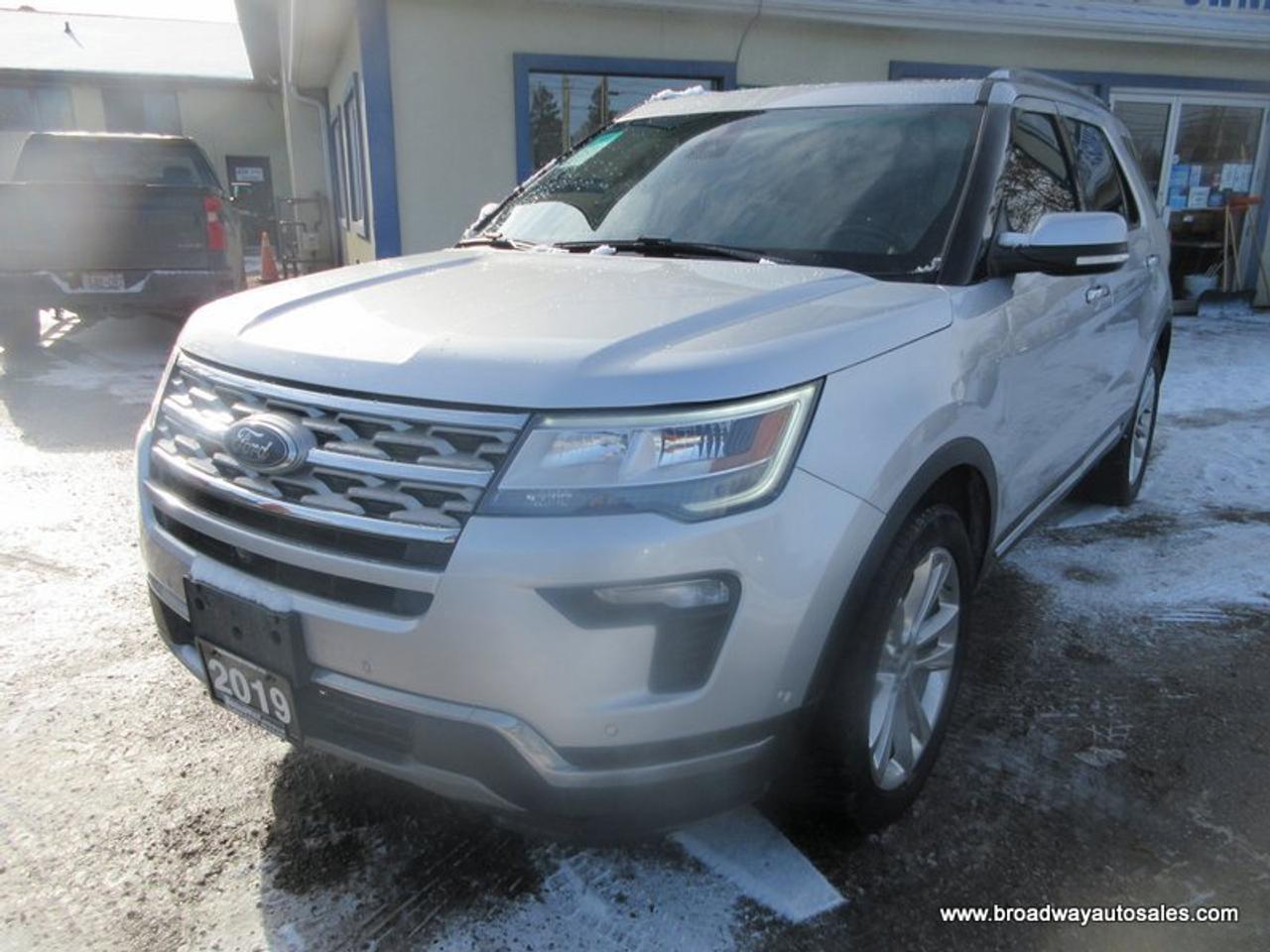 2019 Ford Explorer FOUR-WHEEL DRIVE LIMITED-EDITION 7 PASSENGER 2.3L - ECO-BOOST.. BENCH & 3RD ROW.. NAVIGATION.. DUAL SUNROOF.. LEATHER.. HEATED/AC SEATS.. SONY AUDIO.. Photo