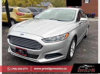 Prestige Motors Midland<br/>  <br/> 2014 Ford Fusion SEFront-Wheel Drive, 5 Seater <br/> VIN# 3FA6P0H70ER347297 <br/> $13,197.00 + HST & LIC3FA6P0H70ER347297 <br/> <br/> View Our Online Showroom 24/7 Cant make it to our dealership right away? No problem! Browse our online showroom 24/7 @ www.prestigemotors.ca to discover more quality vehicles. <br/> <br/>  <br/> Financing Available O.A.C.  Apply online today!<br/>  <br/> Welcome to Prestige Motors - Your Trusted Family-Owned Dealership in Midland!At Prestige Motors, were a family-owned and operated business proudly serving Midland for over two decades. Our commitment is to provide you with a seamless and straightforward vehicle buying experience. We pride ourselves on offering a friendly, no-pressure environment and a diverse range of vehicles to suit your needs. <br/>   <br/> Why Choose Prestige Motors?- All our vehicles are sold and priced as CERTIFIED, with no hidden fees. <br/> - The advertised price is what you pay, plus any applicable HST and license costs. <br/> - Get a FREE Carfax Canada Report with your new vehicle purchase! <br/> <br/>  <br/> Extended Warranties Available:For added peace of mind, we offer extended warranties through Lubrico, tailored to your driving habits and budget. <br/> <br/>  <br/> Trade-In Your Vehicle:Considering a trade-in? Let us know, and well assist you in finding the best deal. <br/> <br/>  <br/> Contact Us:Ready to explore this Ford Fusion or any other vehicle in our inventory? Get in touch with us today via e-mail, phone, or visit us in person. <br/> <br/>  <br/> Thank you for considering Prestige Motors for your automotive needs. We look forward to helping you find your next ride!