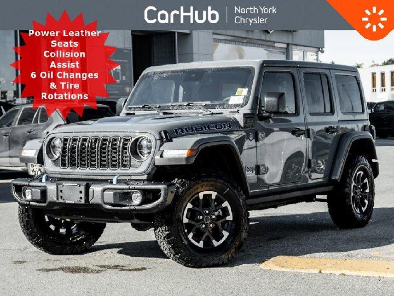 New 2024 Jeep Wrangler 4xe Rubicon X 4 Door LEDs 12.3'' Display Power Heated Leather Seats R-Start for sale in Thornhill, ON