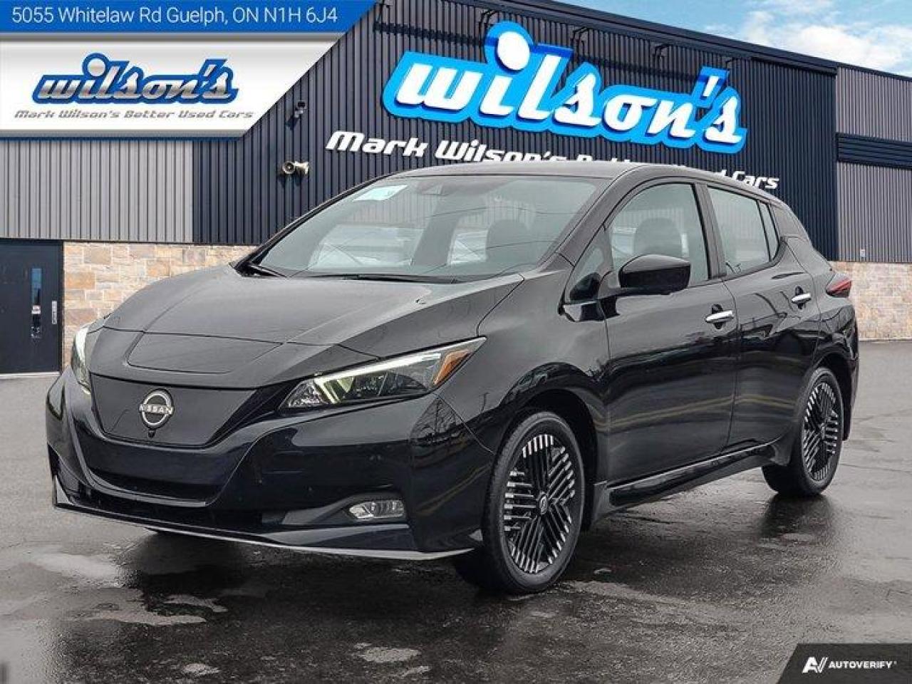 Used 2023 Nissan Leaf SV PLUS, Extended Range 360km's, Nav, Heated Steering + Seats, Adaptive Cruise, New Tires ! for sale in Guelph, ON