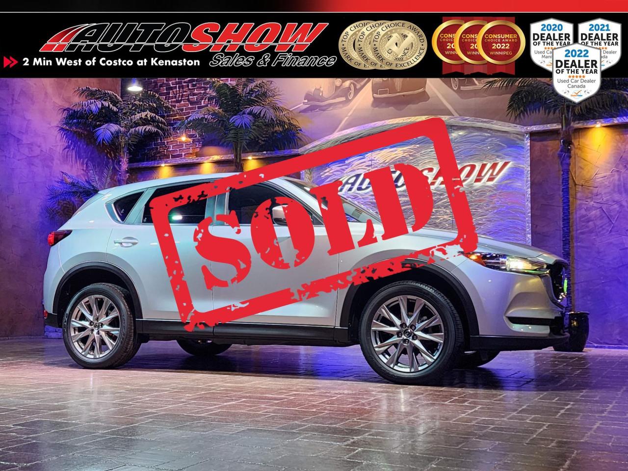 Used 2021 Mazda CX-5 GS AWD - Htd Lthr, Htd Steering, Adaptive Cruise, Carplay for sale in Winnipeg, MB