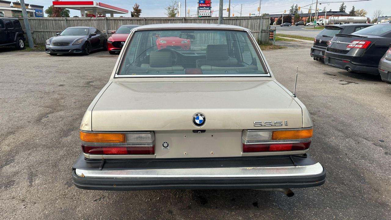 1985 BMW 535 *LEATHER*AUTO*SEDAN*RARE*AS IS SPECIAL - Photo #4