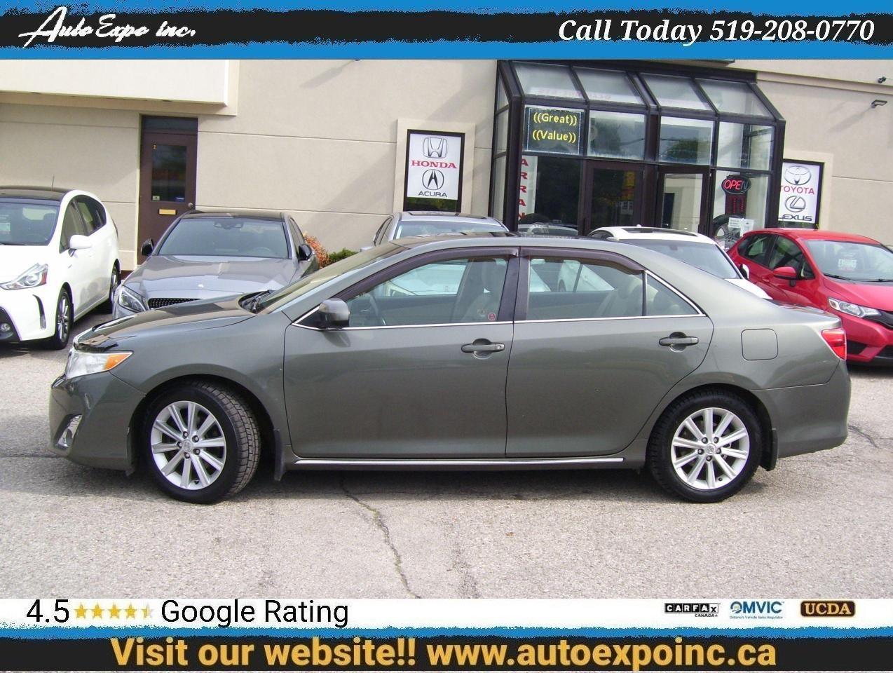 2012 Toyota Camry XLE,V6,GPS,Leather,Sunroof,Backup Camera,Certified - Photo #2