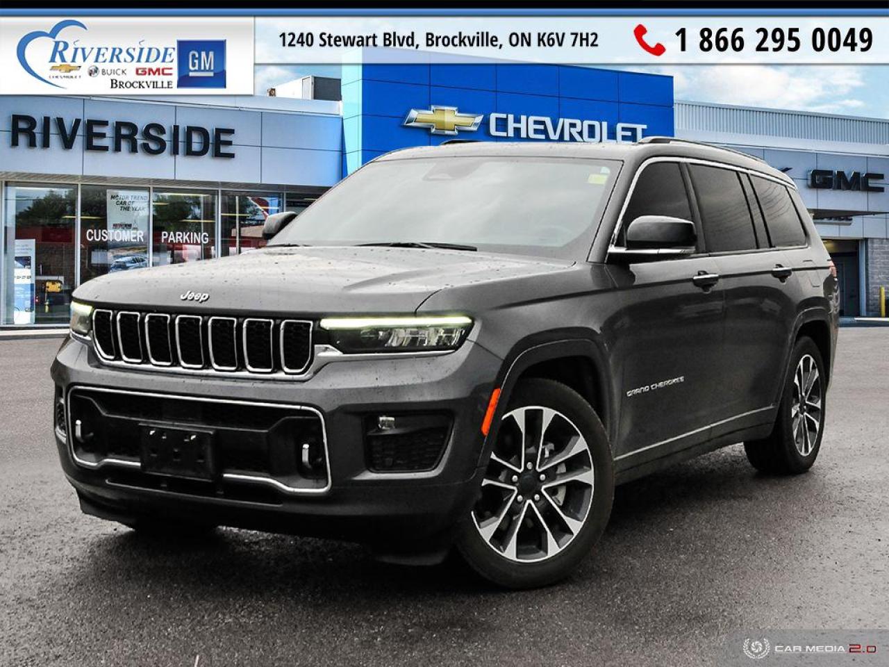 Used 2021 Jeep Grand Cherokee L Overland for sale in Brockville, ON