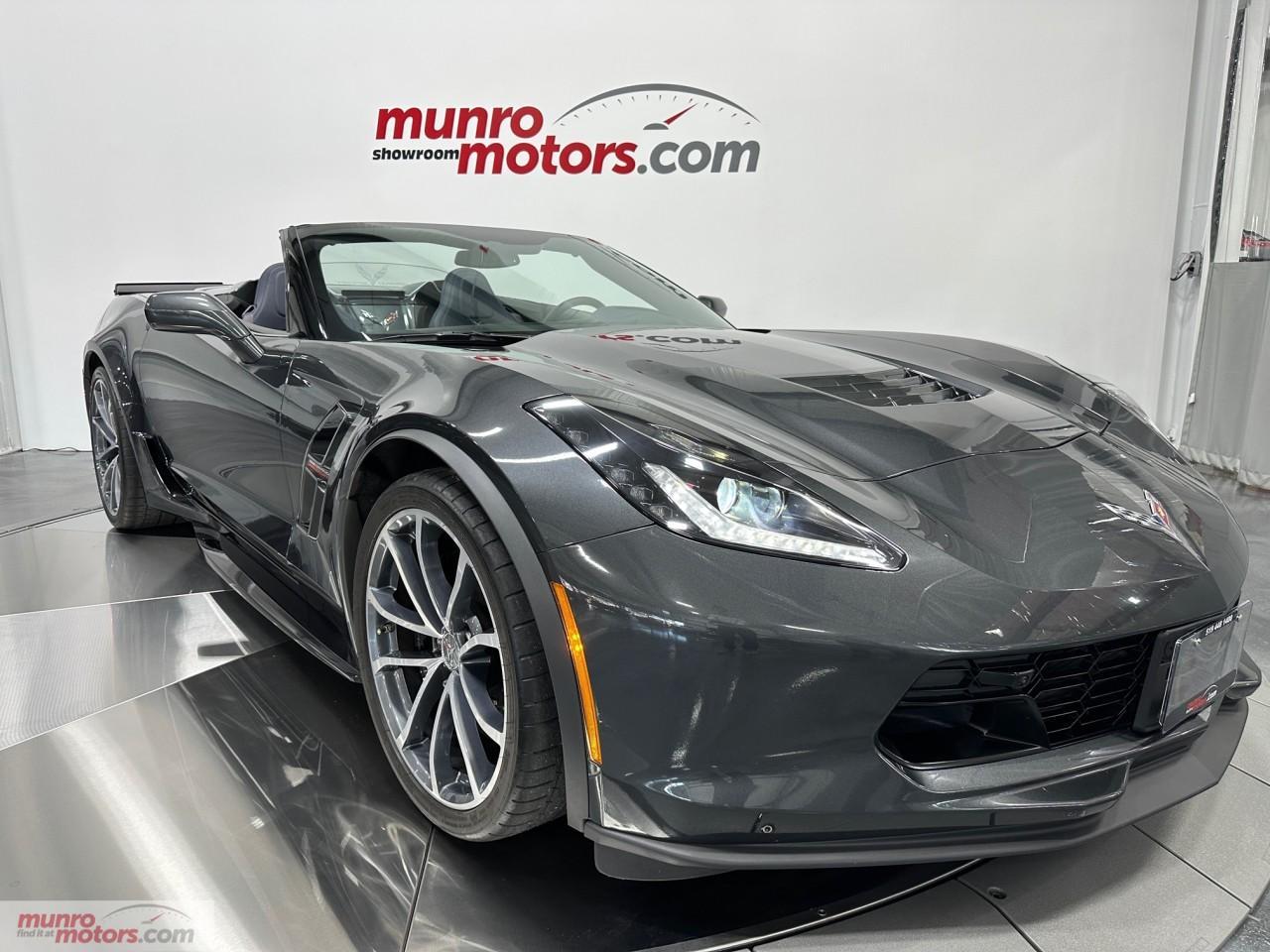 Used 2017 Chevrolet Corvette GRAND SPORT CONVERTIBLE 3LT for sale in Brantford, ON