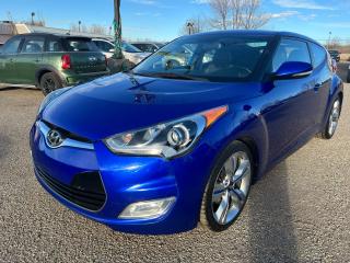 Used 2014 Hyundai Veloster Tech leather nav sun roof heated seats back up cam for sale in Edmonton, AB