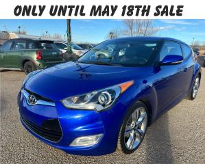 Used 2014 Hyundai Veloster Tech leather nav sun roof heated seats back up cam for sale in Edmonton, AB