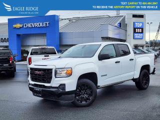 Used 2022 GMC Canyon Elevation Standard Remote keyless entry, Rear vision camera, for sale in Coquitlam, BC