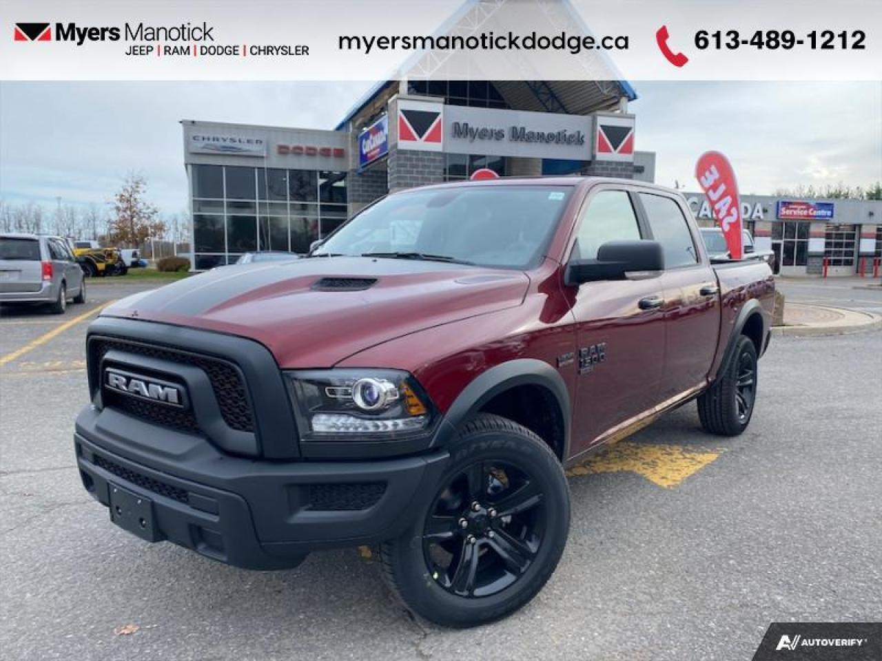 New 2023 RAM 1500 Classic - $192.33 /Wk for sale in Ottawa, ON